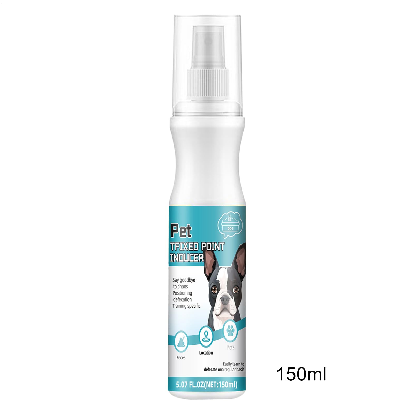 Spray d'apprentissage de la propreté – Spray attractif d'urine pour chien, aide à l'apprentissage de la propreté des chiots | Formule inodore de 150 ml pour une utilisation en intérieur et en