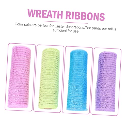 Ruban maille PP LIFKOME pour couronnes DIY et décorations créatives