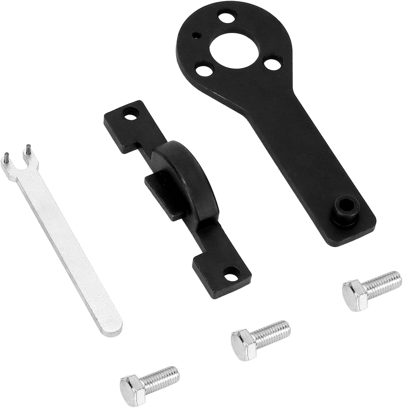TANIASHOP Kit Attrezzo Messa in Fase Motore Fiat 1.1 1.2 1.4 8V Compatibile Punto Evo Panda Attrezzi Bloccaggio Albero Motore Distribuzione