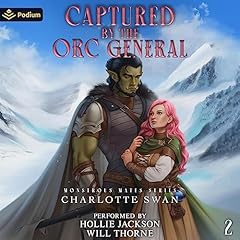 Captured by the Orc General Audiolibro Por Charlotte Swan arte de portada