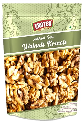 Exotes American White Walnut Kernels Vacuum Pouch, 250 g (B086Q8RNHL) Amazon Price History, Amazon Price Tracker