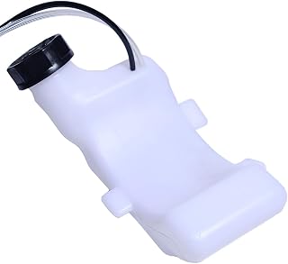 Mtanlo Gas Fuel Tank Assembly for MTD MP429 MP479 Craftsman Troy Bilt TB525EC TB590EC Yard Machines 753-06240 Cub Cadet BC5090 CC148 Trimmer with Fuel Lines Replacement Part