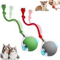 Vista 11 de Juguete Interactivo para Gatos, 2026 Nuevo Juguete para Gatos de Interior, Juguetes Inteligentes de Bola Rodante, Juguetes para Gatitos para Rojo