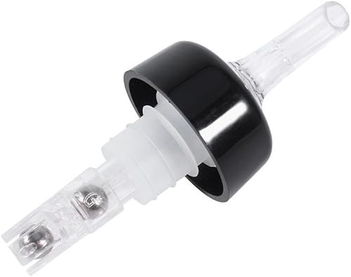 Boquillas automáticas para verter botellas medidas, paquete de 3, 1 oz (1.0 fl oz), vertedor de bebidas de alcohol rápido, dispensador de vino y