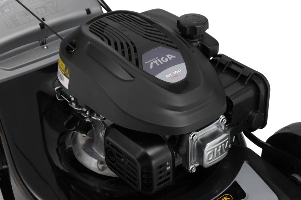 Alpina AL4 46 SA – cortacésped Gasolina autopropulsado, Motor 125 CC, Ancho de Corte 46 cm y recogedor de 60 litros