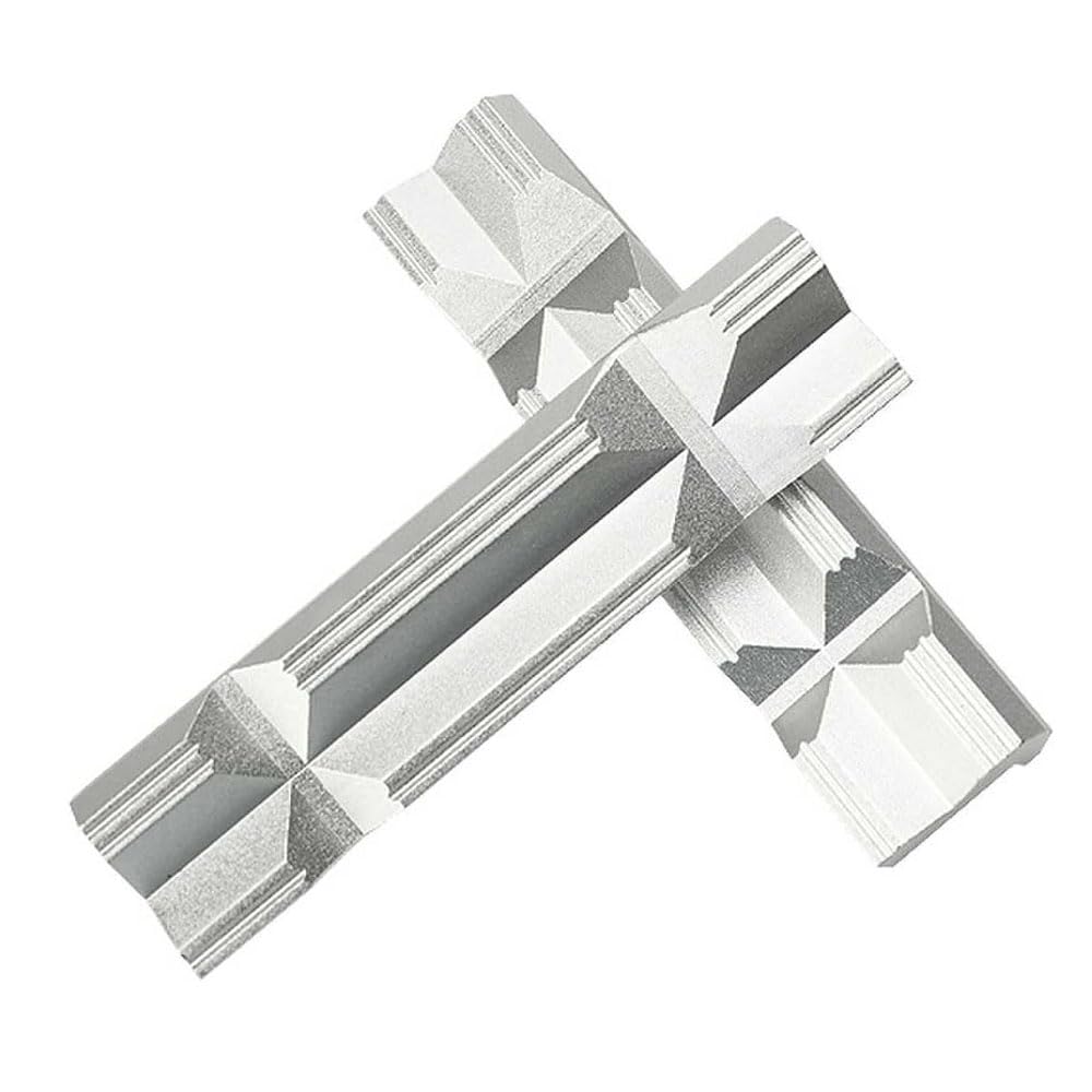 1 paire de mâchoires d'étau en alliage d'aluminium avec coque de protection magnétique souple de 125 mm pour le travail du bois, le bricolage, la plomberie (12,7 cm)
