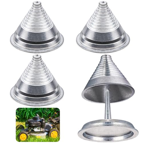 Adnee 4 Pack Metal Precision Blade Balancers - Universal Lawn