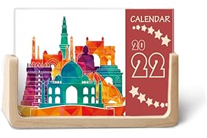 Culture Architecture Landmark Desk Calendar 2022
