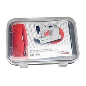 Bernette Nähmaschinen Nähfuß-Set 10-teilig B37 + B38