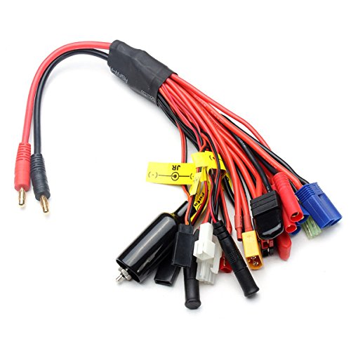 KINGDUO Wielofunkcyjny kabel do ladowania wagi XT60 EC3 EC5 TRX T Wtyk JR FUTABA Anderson Adapter