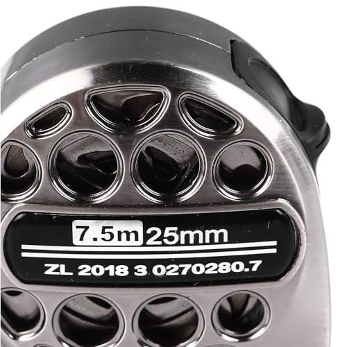 Cinta métrica acero inoxidable retractable 7.5 m miniatura 7