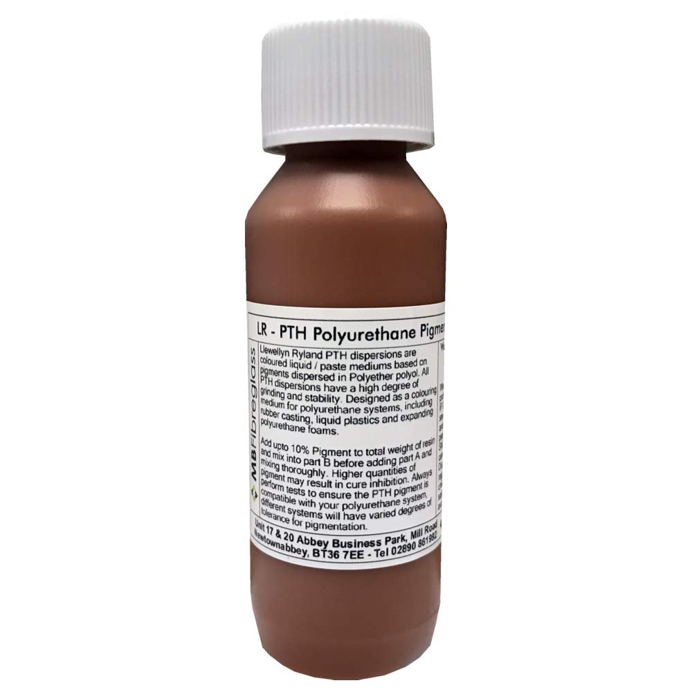 Polycraft Golden Brown Polyurethane Pigment - 100g - PTH6372 (Compatible with Polyurethane Resins, Rubbers and Foams)