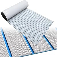 Tappetino Antiscivolo In EVA Per Barche - Decking Imitazione Teak 240x60 Cm - Foto 12