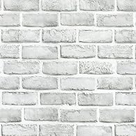 Brick Effect Self Adhesive Wallpaper- SUPER EASY TO MATCH - The pattern is every 10 rows of bricks. Just find the match at the top of the roll and then go from there. Please apply it from the left side to the right side of the wall. Brick Effect Self...