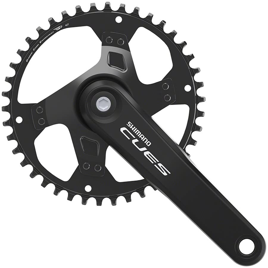 Amazon.com : SHIMANO CUES FC-U4000-1 Crankset - 175mm, 9/10/11