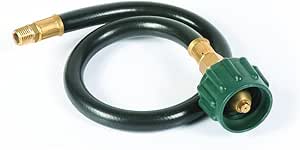 Camco 59843 20" Pigtail Propane Hose Connectors - Acme x 1/4" Male NPT