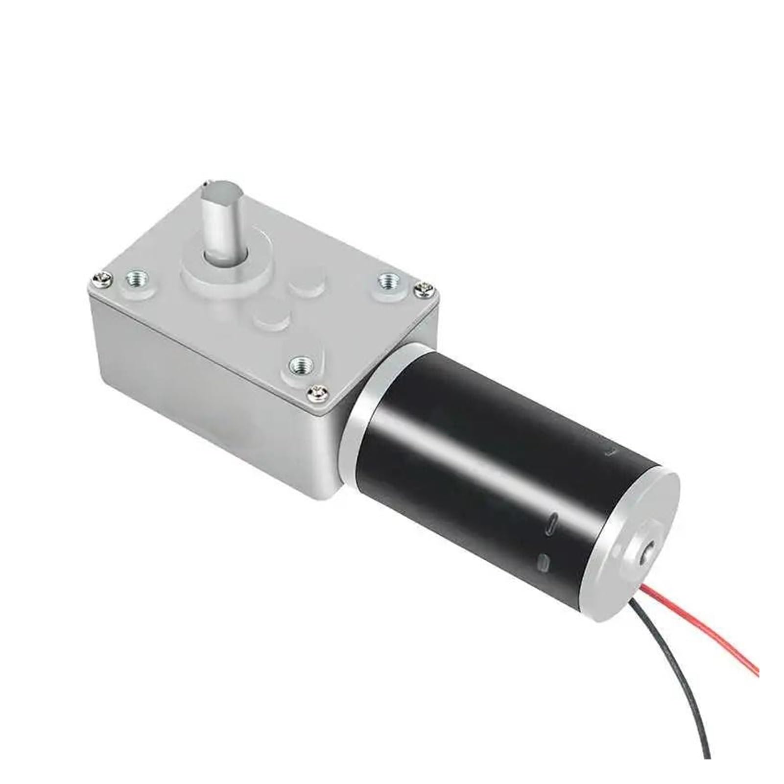 Motorreductor de CC con micromotor tornillo sin fin turbo 12/24 V, 12~470RPM, 2,7~100kg/cm, 19,2/28,8W, regulador velocidad autoblocante con una respuesta rápida(40RPM,24V)