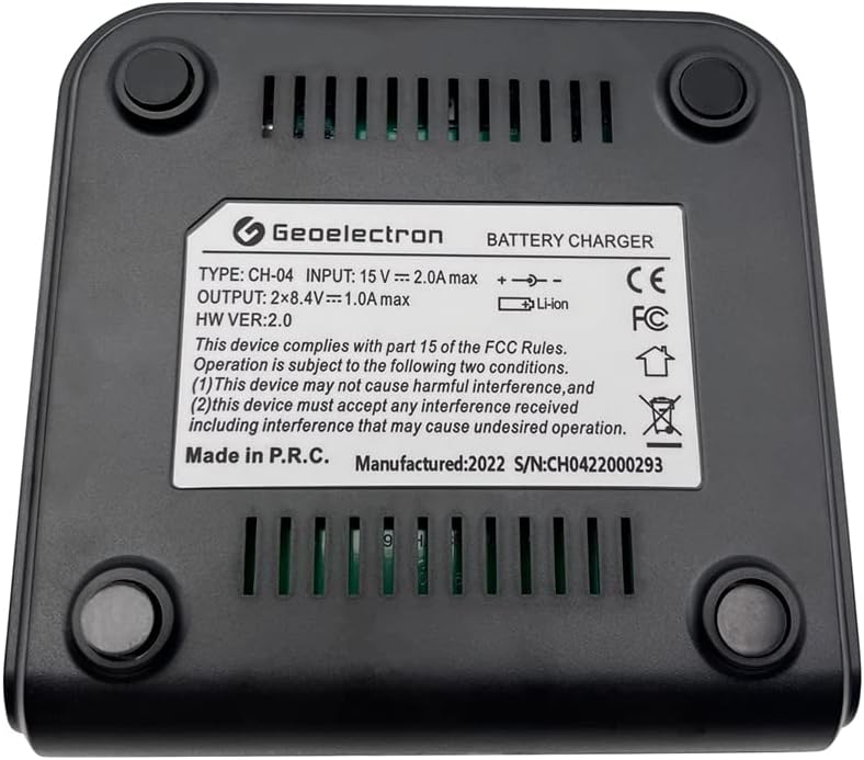 Dual GPS Charger for STONEX BP-5S Battery (8.4V1.0A max)