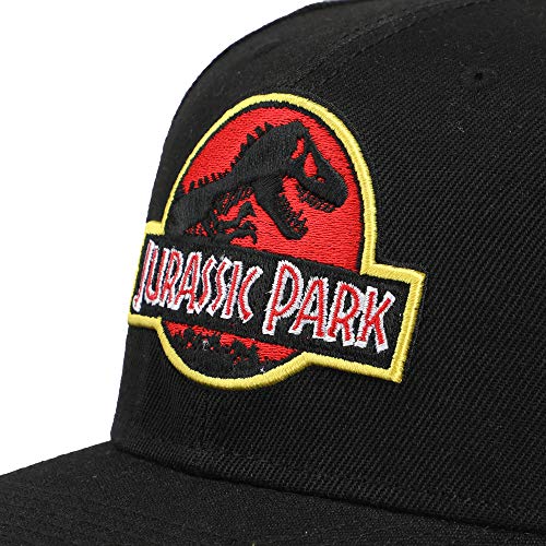 Jurassic Park Embroidered Snap Back Black Dad Hat #TOP3