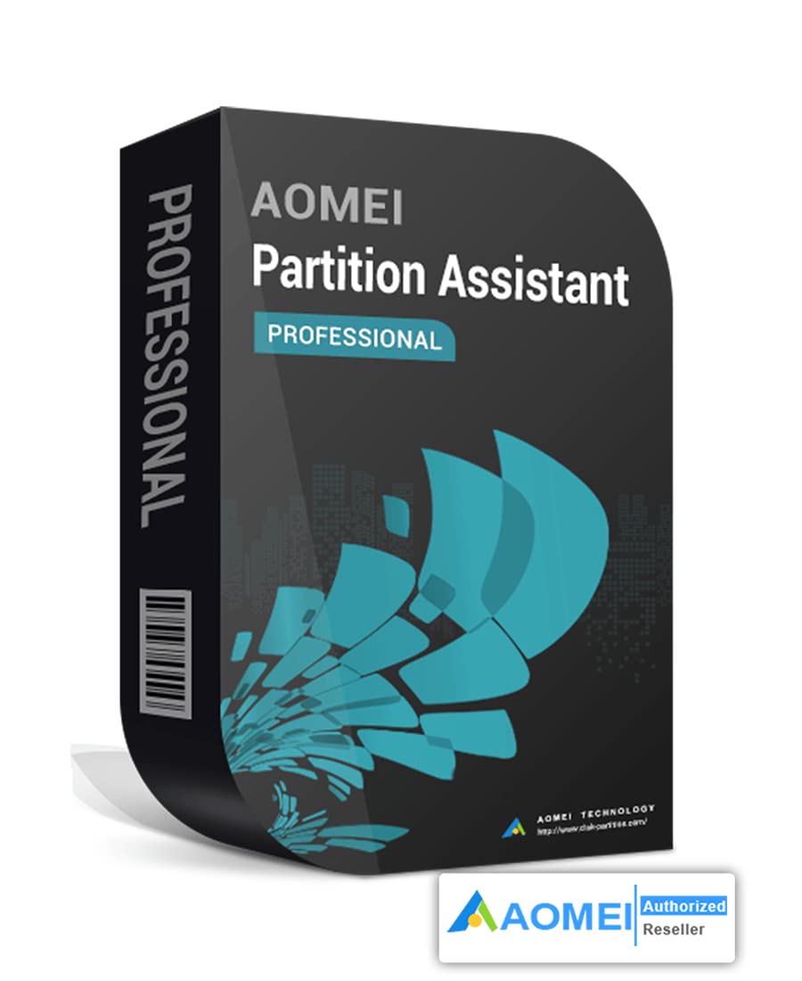 AOMEI Partition Assistant Professional Lifetime (2 Windows PC)