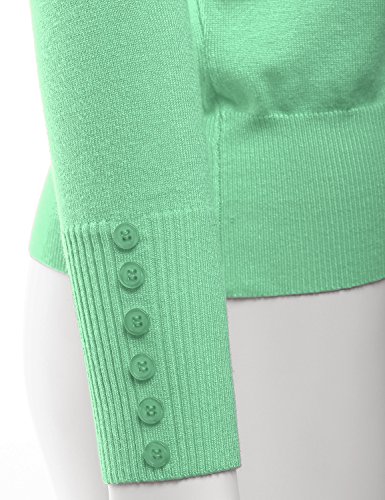 Image of LALABEE Women's V-Neck Long Sleeve Button Down Sweater Cardigan Soft Knit(S-XXL)