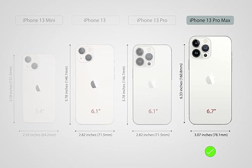 Miniatura 2 de Funda protectora de piel sintética con bloqueo RFID, función atril con cierre magnético, funda tipo cartera compatible con iPhone 13 Pro Max 5G de