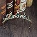 Jovono Hochzeitskrone, Diadem, Tiara, für Kinder, Brautschmuck, Kristall, Party-Haarschmuck