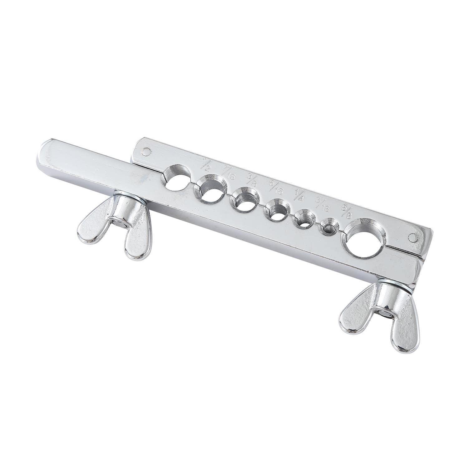 KATSU Cortatubos para Tubo de Cobre de Frenos, 10 Piezas Imperial Herramienta Doble para Abocardar Kit para Corte de Tubos de Cobre, Aluminio y Acero Dulce 371215