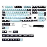  Alliteqwe Dye Subbed Mizu Tastenkappe de ISO Layout PBT Deutschland Tastenkappen für MX Switch Mechanische Gaming Tastatur Cherry Profile Tasten Kappe