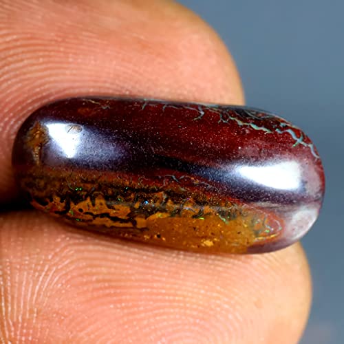 Opale Koroit multicolore de 20x10 mm idéale pour sublimer un pendentif bohème chic