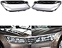 SZSS-CAR Car Headlight Shell Cover Replacement for VW Passat 2016 2017 2018 Headlamp Clear Lens (One Pair)