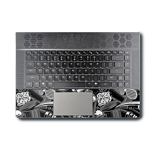 Image of MightySkins Skin Compatible with Alienware X16 R1 (2023) Full Wrap Kit - Mono Hip Hop | Protective, Durable, and Unique Vinyl Decal wrap Cover | Easy to Apply & Change Styles | Made in The USA