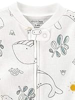 Simple Joys by Carter's Baby 2-Pack 2-Way Zip Thermal Footed Sleep and Play — image 3