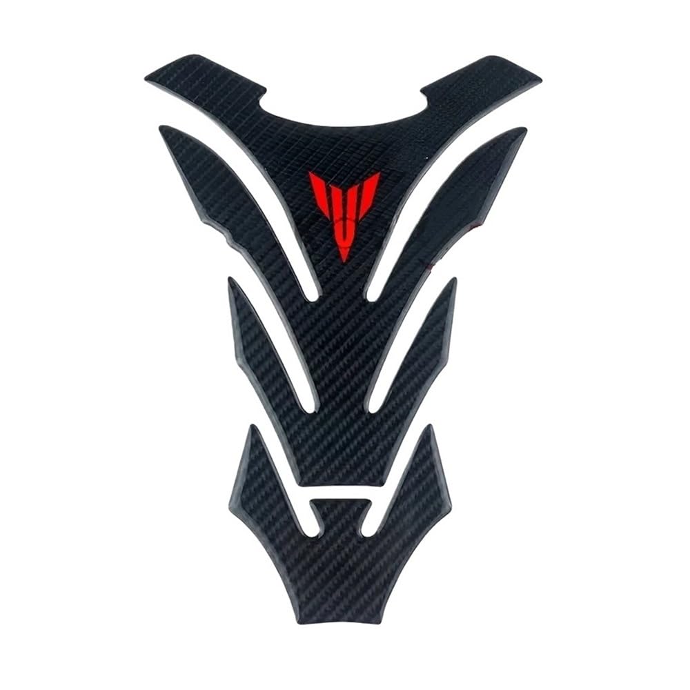 Protecteur réservoir essence carbone moto MT07 MT09 autocollant