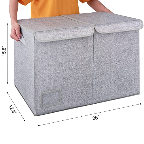 Granny Says Bundle Of 1-Pack Extra Large Storage Bins & 1-Pack Jumbo Storage Boxes With Lids #TOP7