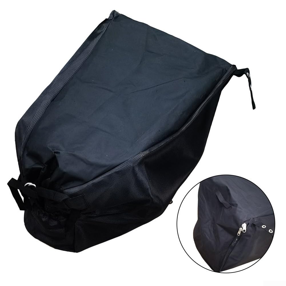 Bolsa de madera para trituradora, bolsa plegable para recoger residuos de hojas y otros residuos de jardín