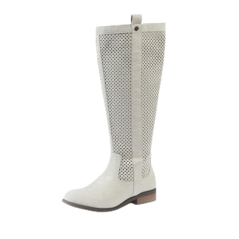 Bottes mollets larges XL GABYLOU finis les mollets serrés en talon plat
