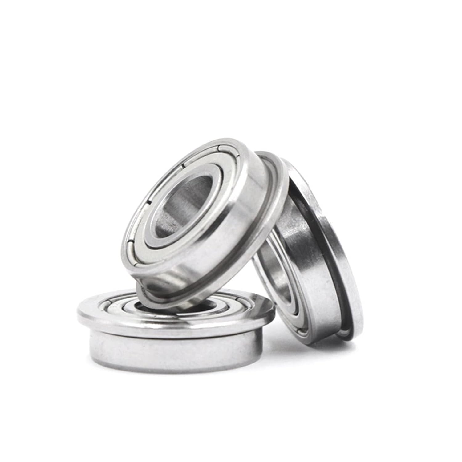 Flanged Deep Groove Ball Bearings F6800 F6801 F6802 F6803 F6804 F6805 ZZ 1Pcs(F6804 20x32x7)