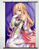 Home Decor Anime Hentai Ouji to Warawanai Neko Azuki Azusa Wall Scroll Poster Fabric Painting 23.6 X 35.4 Inches -097