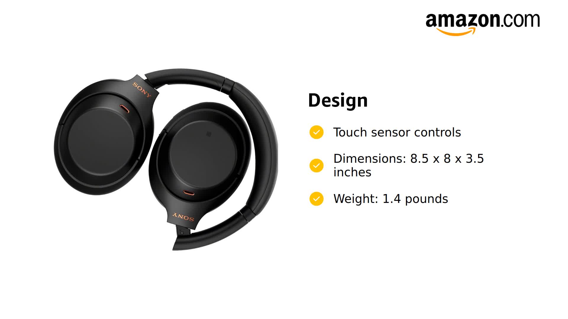 Amazon.com: Sony WH1000XM4/B Premium Noise Cancelling