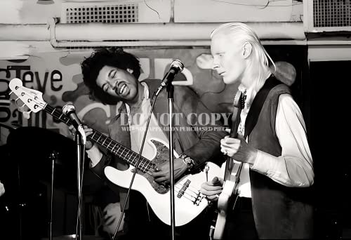 Portrait rare Jimi Hendrix et Johnny 1968 | Tirage d'art de collection