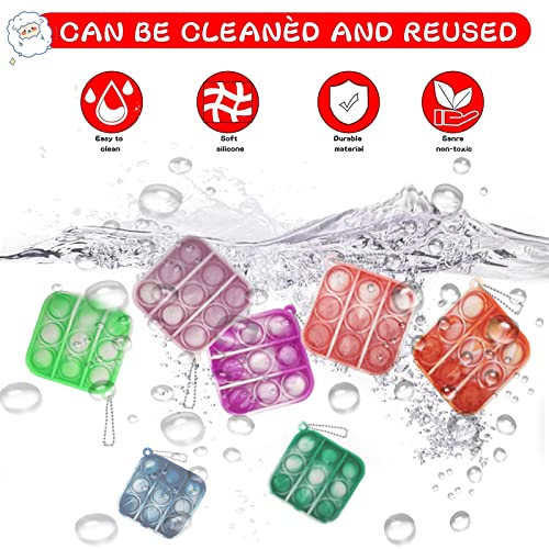 110 Pcs Mini Pop Keychain Fidget Toys,Mini Pop Party Favors Bulk For Kids,Easter Basket Stuffers For Kids Classroom Gifts,Pop Stress Relief Sensory Toys Classroom Prizes For Boy Girls #TOP2