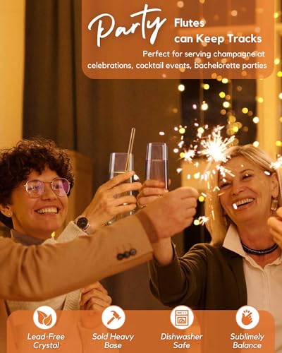 Consejos para Comprar Copas de champán sin tallo los 5 mejores. 14 Imagen adicional