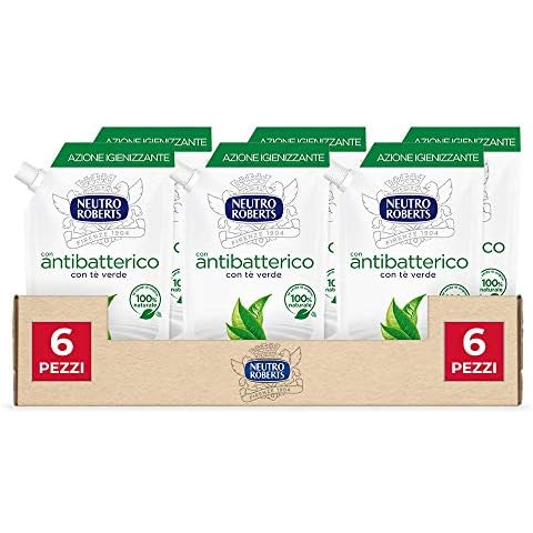 Neutro Roberts - Jabón líquido Ecopouch con té verde Cover