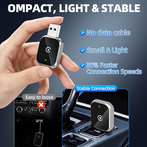 Mini Metal Wireless CarPlay Adapter