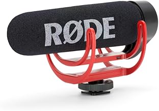 RØDE VideoMic GO Lightweight On-camera Shotgun Microphone for Filmmaking, Content Creation and Location Recording