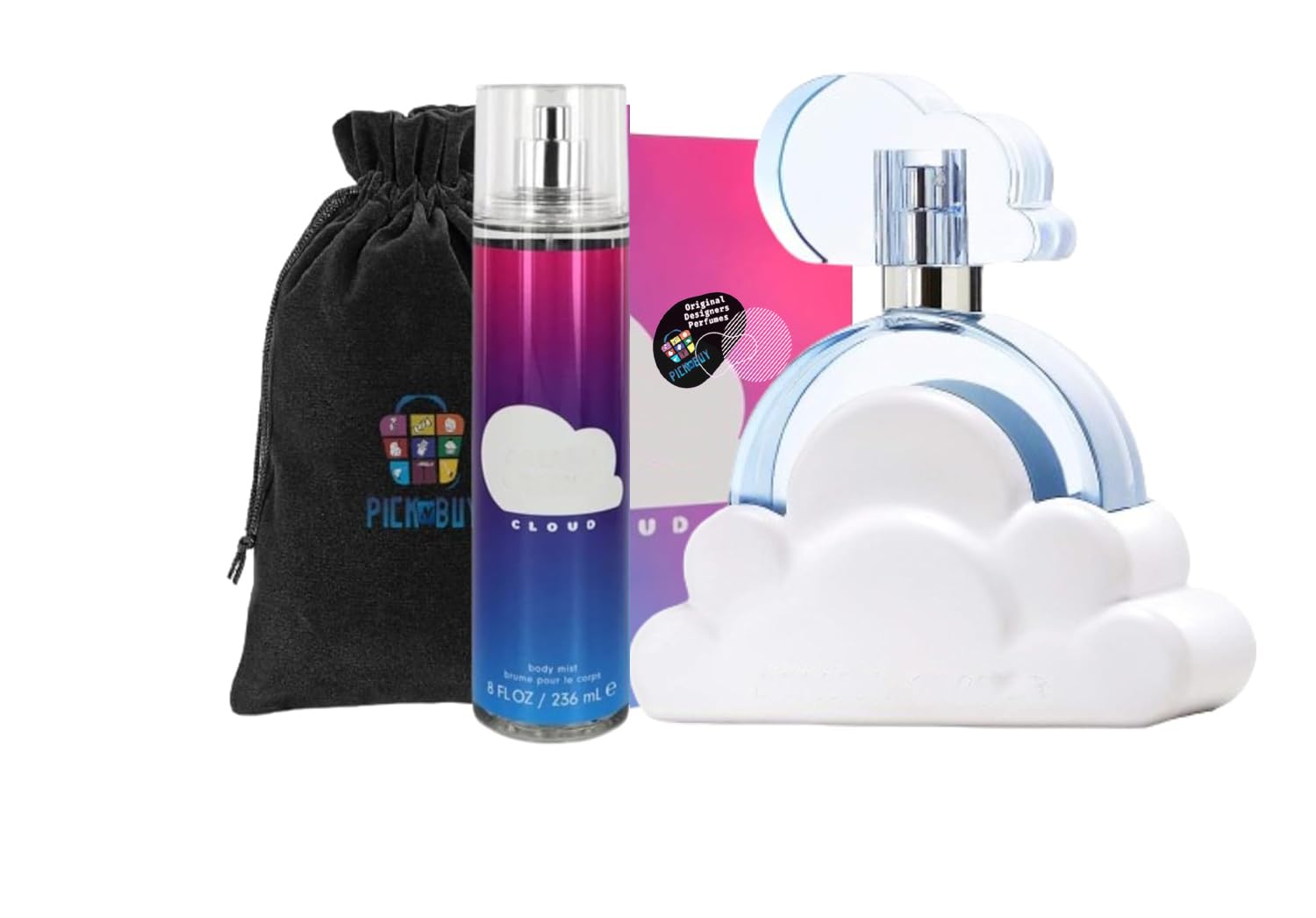 Pouch Fits Ariana Grande Original Cloud Eau De Parfum