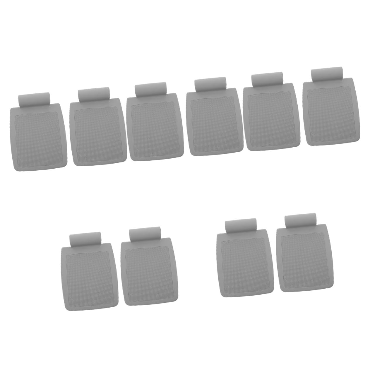 FRCOLOR 10 Uds Pedal De Reposapiés Para Silla De Ruedas Reposapiés Universal Para Silla De Ruedas Elevador Para a De as De Repuesto Para a De as