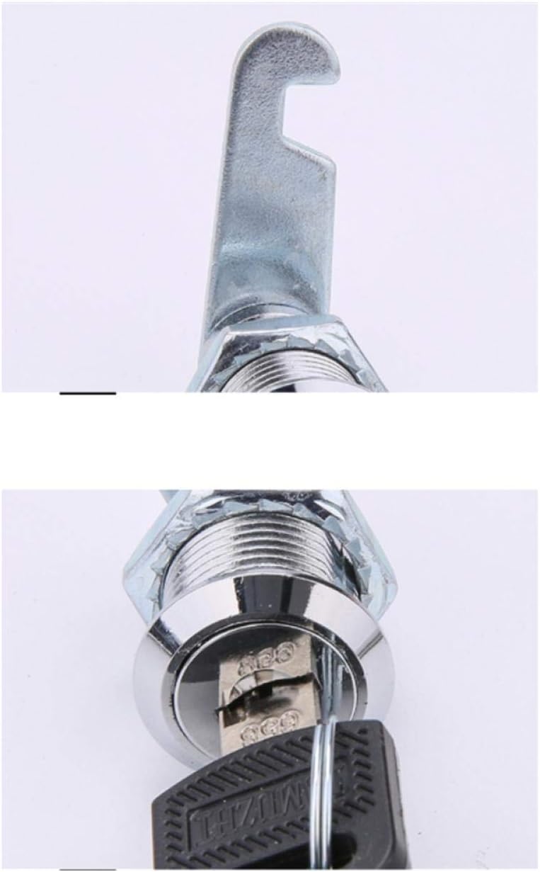 Letterbox Lock, Drawer Lock, Vivarium lockFile Cabinet Lock Drawer Lock Wardrobe Cabinet Door Lock 20mm Five Loaded/Single Lock