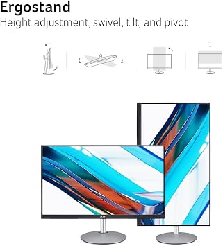 acer CB322QK semipruzx 31.5 UHD 3840x2160 Professional Docking Monitor Adaptive-Sync Height Adjustable Stand with Swivel, Tilt & Pivot (USB Type-C, Display Port 1.2, HDMI 2.0, RJ-45 & USB Ports)
